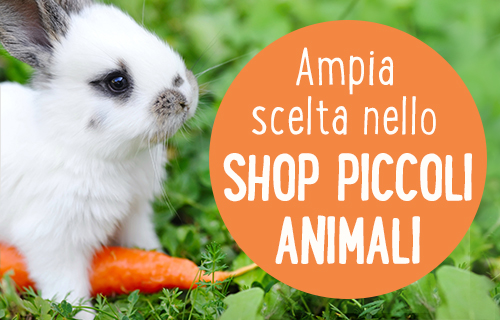 Ampia scelta nello shop piccoli animali