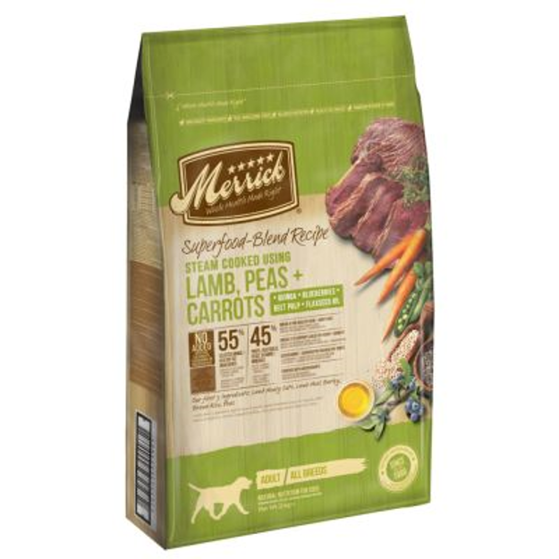 Merrick Superfoods Adult - Agnello con Piselli e Carote