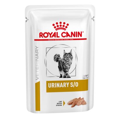 Royal Canin Urinary S/O Feline Veterinary Mousse per gatti