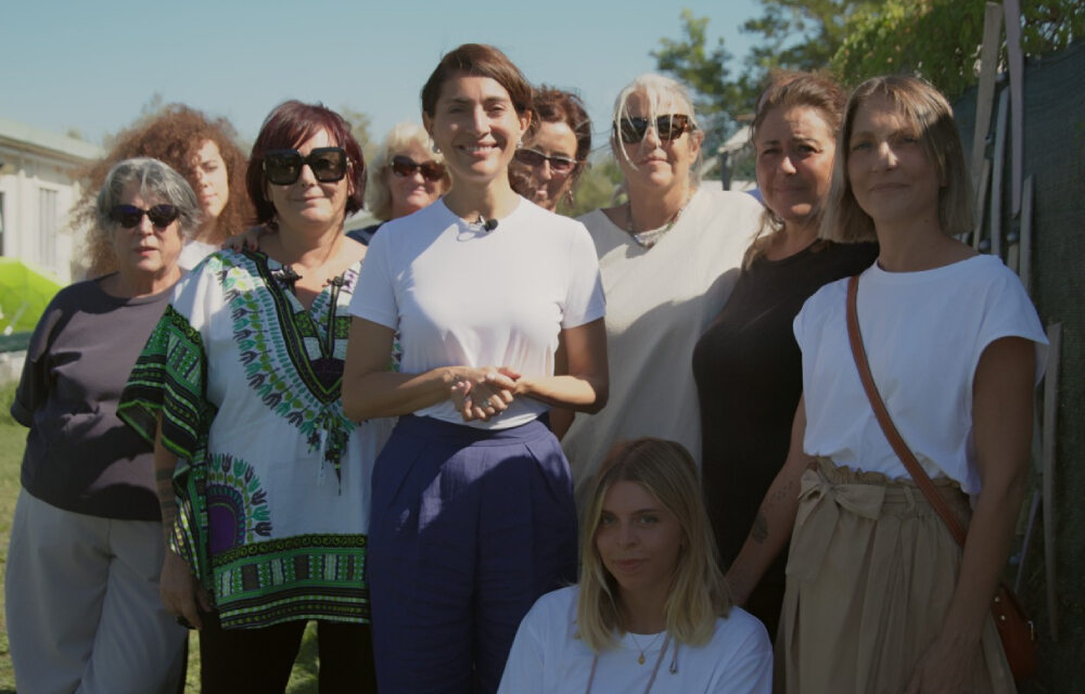 caterina murino, il team zooplus e l'associazione Dingo venezia